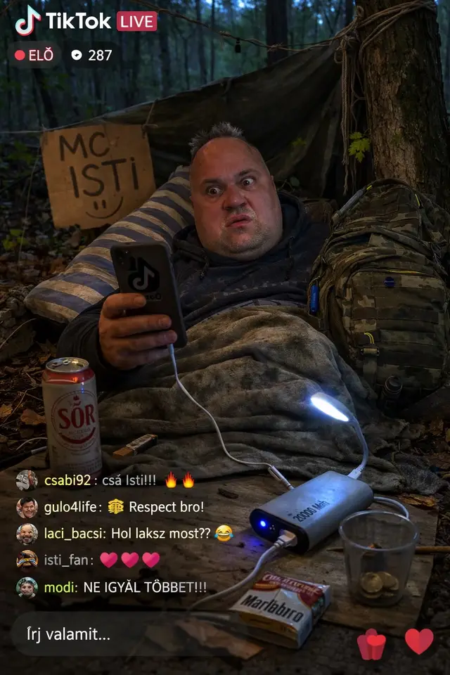Mc Isti Erdő lakó🤣🤣🤣 #mcisti #bazdkiforyuba #for #foryoupage❤️❤️ #nationalpark 