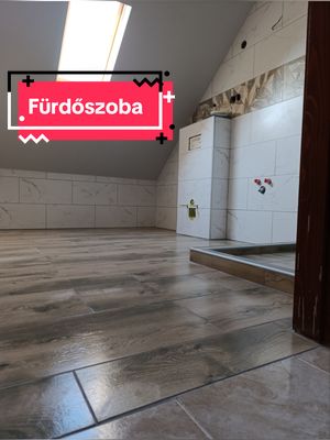 Tetőtéri fürdőszoba kialakítása #fy #furdoszoba #furdoszobafelujitas #bathroommakeover #bathroom 