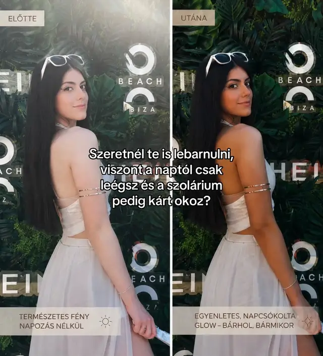 | Hirdetés | @b.tan  @Rossmann Magyarország  #btan #sunkissed #skincare #selftan #reklám 