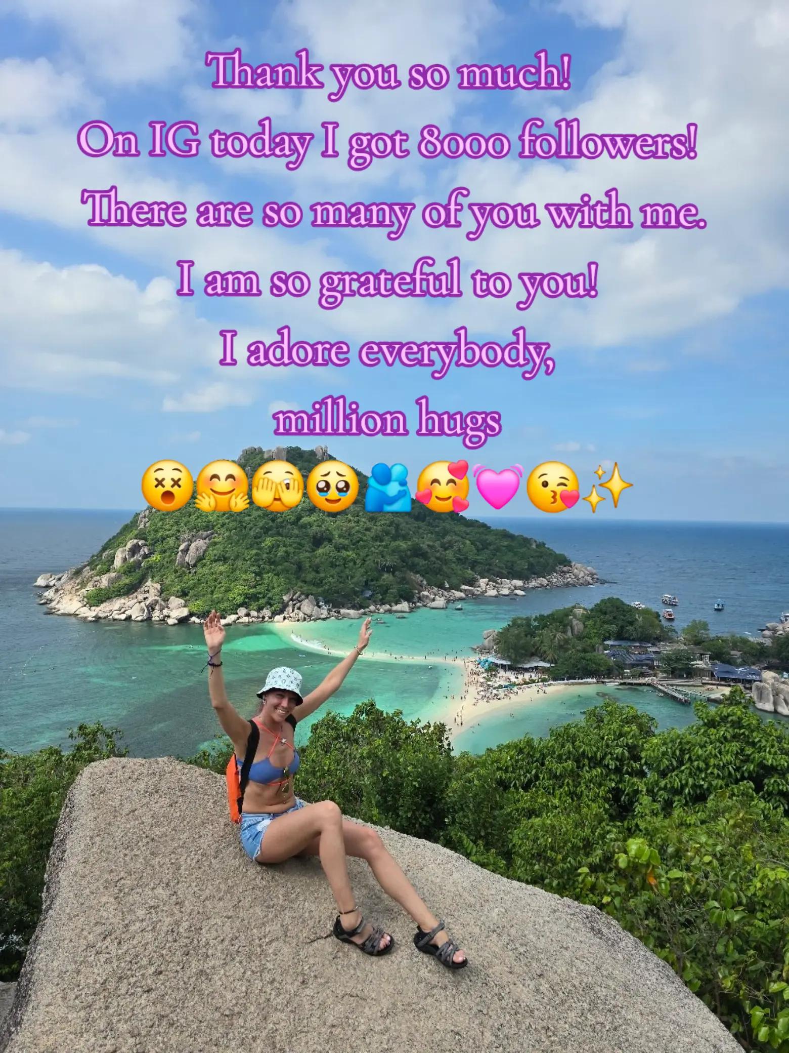 Ma 8.000 követőm lett Instán! 😵🫣🤭 Nagyon szépen köszönöm! 🥰🥹  Ennyien vagytok velem és részesei vavytok az utazásaimnak! 🫣🥹 Nagyon hálás vagyok! 🙏 #travelblogger  #greatful #thailand #fy  #traveltok 