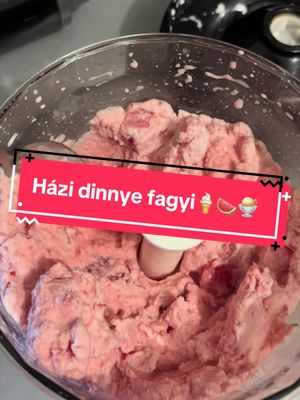 Házi dinnye fagyi🍉🍦 #icecream #watermelon #homemad #boymom #momlife 