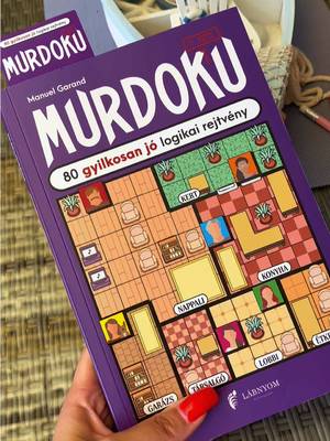 Murdoku magyarul 🕵🏼‍♀️🇭🇺 Jöjjön még ilyen rejtvény? 🧐 #murdoku #sodoku #murdokumagyarul 