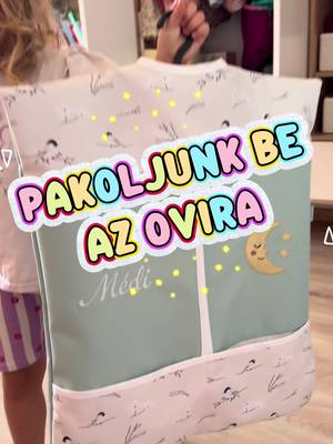 És ezennel holnap egy új fejezet indul, ismét🤭 #ovikezdés  A zsák természetesen hazai vállalkozót támogatva a Méliáról van🥰