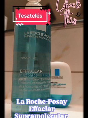 #reklám  Tényleg szuper páros.  7 napja tesztelem a La Roche-Posay Effaclar Supramolecular arctisztító gélt és mattító gélkrémet. A pórusaim láthatóan finomabbá váltak, a lemosó hatékonyan csökkenti a felesleges faggyútermelést és minimalizálja a pórusok láthatóságát, így tisztább, simább arcbőrt eredményez.  A gélkrém nem hagy ragacsos érzetet maga után és azonnal beszívódik. Ha szeretnél te is ilyen és ehhez hasonló termékeket tesztelni (elmúltál 18 éves és a követőid száma 1000+ Instagramon, vagy TikTokon) nézd meg a profilomon található linket. 🙂 #LorealistarCHS #supramolecular #oilyskin #skincare @La Roche-Posay 