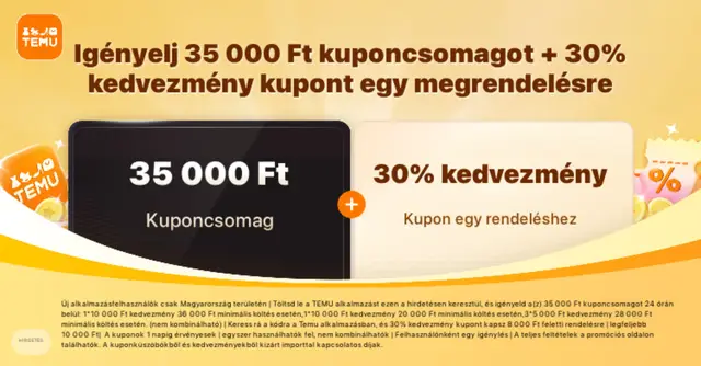 👋 Szeretnéd megtapasztalni a tökéletes vásárlási élményt? 🔑 Kattints a(z) https://temu.to/k/exhf79blbit linkre, hogy megszerezd 35 000 Ft értékű kuponcsomagot! 🛍️ Olyan, mintha egy kincsesbányában vásárolnál – végtelen lehetőségek! 😍 Hirdetés. @Temu 