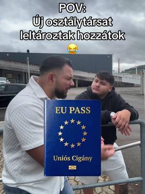 Új osztálytársat leltároztak hozzátok 😂@davidhorvathh #arezmuves #osztály #cigany #iskola #cigány  
