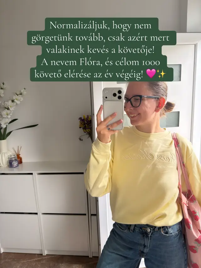 Nemrég kezdtem el aktívabban tartalmakat készíteni, főleg könyvekről, de a divat és a lifestyle is közel áll hozzám. Szívesen megismernék más kisebb tartalomgyártókat is, úgyhogy ha te is most építed az oldaladat, írj kommentet! 🫶🏻 #magyartiktok #booktokhungary #smallcreatorsupport #magyarbooktok 